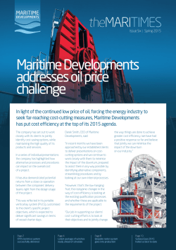 PDF - Maritime Developments