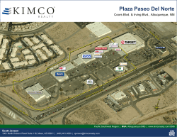 Plaza Paseo Del Norte - Kimco Realty Corporation