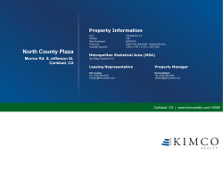 North County Plaza - Kimco Realty Corporation