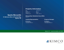 Sparks Mercantile - Kimco Realty Corporation