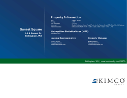 Sunset Square - Kimco Realty Corporation