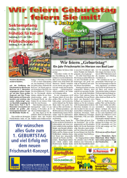 PDF-Datei | 990 KB 1 Jahr in Bad Laer Frischmarkt