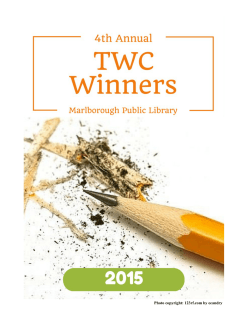 2015 Winners and their Submissions