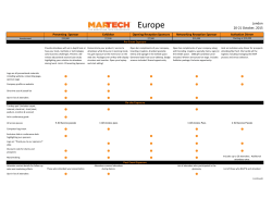 Europe - MarTech