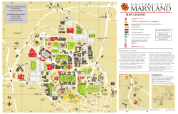 UMD Campus Map