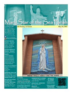 May 3, 2015 - Mary Star of the Sea Parish