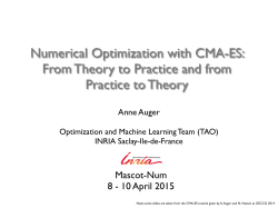 Numerical Optimization with CMA-ES: From Theory to Practice and