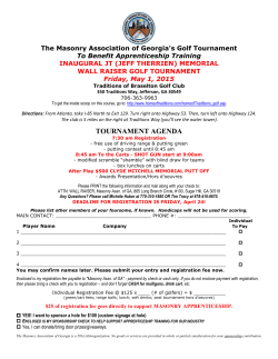 registration forms are here! - Masonry Association of Georgia