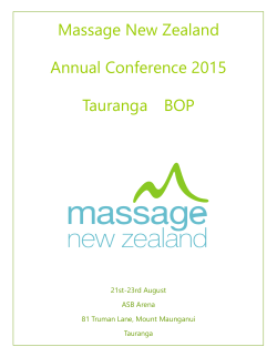 Massage New Zealand