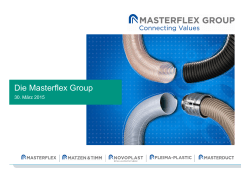 IR - Masterflex Group