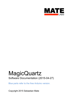MagicQuartz Documentation - MATE-LABS