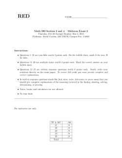 2015 Midterm Exam 2 - BYU Math Department