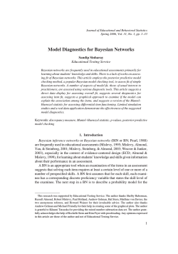 Model Diagnostics for Bayesian Networks