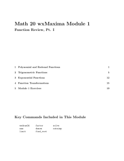 Math 20 wxMaxima Module 1