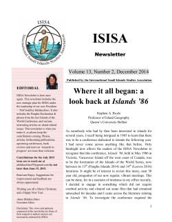 a look back at Islands `86 - University of Hawai`i Maui College