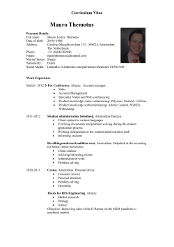 CV - Mauro Themotus