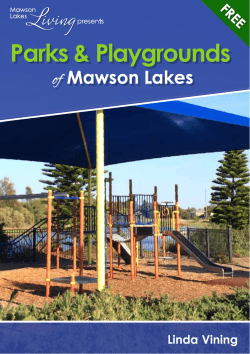 Parks & Playgrounds - Mawson Lakes Living