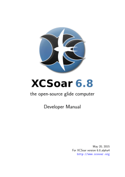 XCSoar 6.8 - Max Kellermann