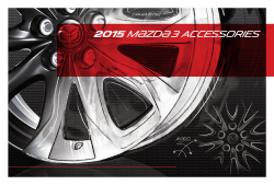 2015 Mazda3 5-Door Accessories Brochure