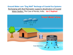 Ground Water cum âDug Wellâ Recharge of Coastal
