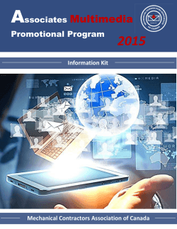 Associates Multimedia Program 2015