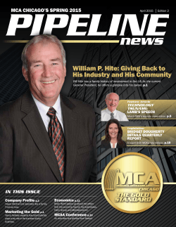 William P. Hite: Giving Back to His Industry and His Community