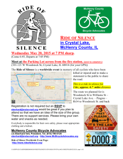 Ride of Silence - McHenry County Bicycle Advocates
