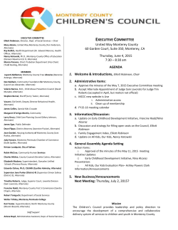 6.4.15_CC Exec Packet - Monterey County Children`s Council