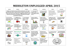 MIDDLETON UNPLUGGED APRIL 2015
