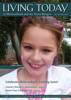 Celebrate MooroolbarkâComing Soon! in Mooroolbark and the