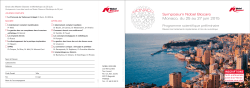 Symposium Nobel Biocare Monaco, du 25 au 27 juin 2015