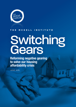 the full report - McKell Institute