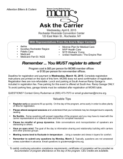 Ask the Carrier 2015