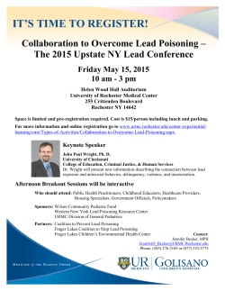 2015 Upstate NY Lead Conference