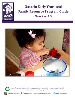 to view the Parenting Information in the Program Guide