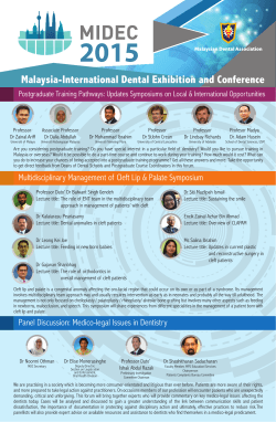Symposium FA copy - Malaysian Dental Association