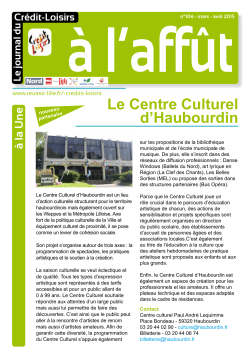 Le Centre Culturel d`Haubourdin