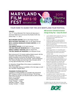 here - Maryland Film Festival