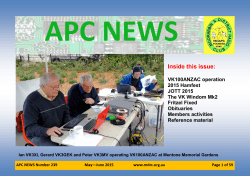 APC News Number 239 May Jun 2015