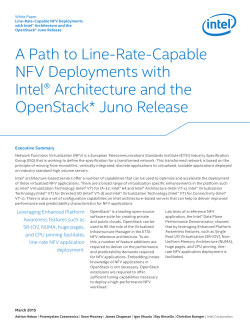 Path To Line Rate White Paper