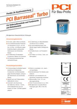 PCI Barraseal Â® Turbo