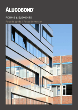 FORMS & ELEMENTS FaÃ§ade grids I Fassadenraster
