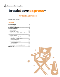 Using Breakdown Express