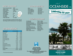 FY 2013-2014 - City of Oceanside