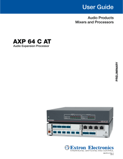 AXP 64 C AT User Guide
