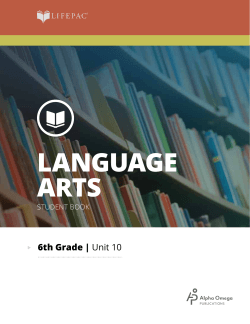 language arts 610