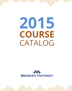 Course Catalog - Request More Info