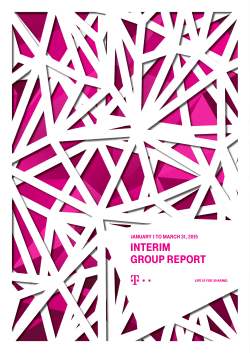 interim Group report