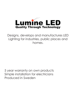 Designs, develops and manufactures LED Lighting for