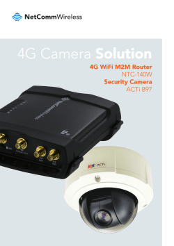NetComm Wireless 4G Camera Solution NTC